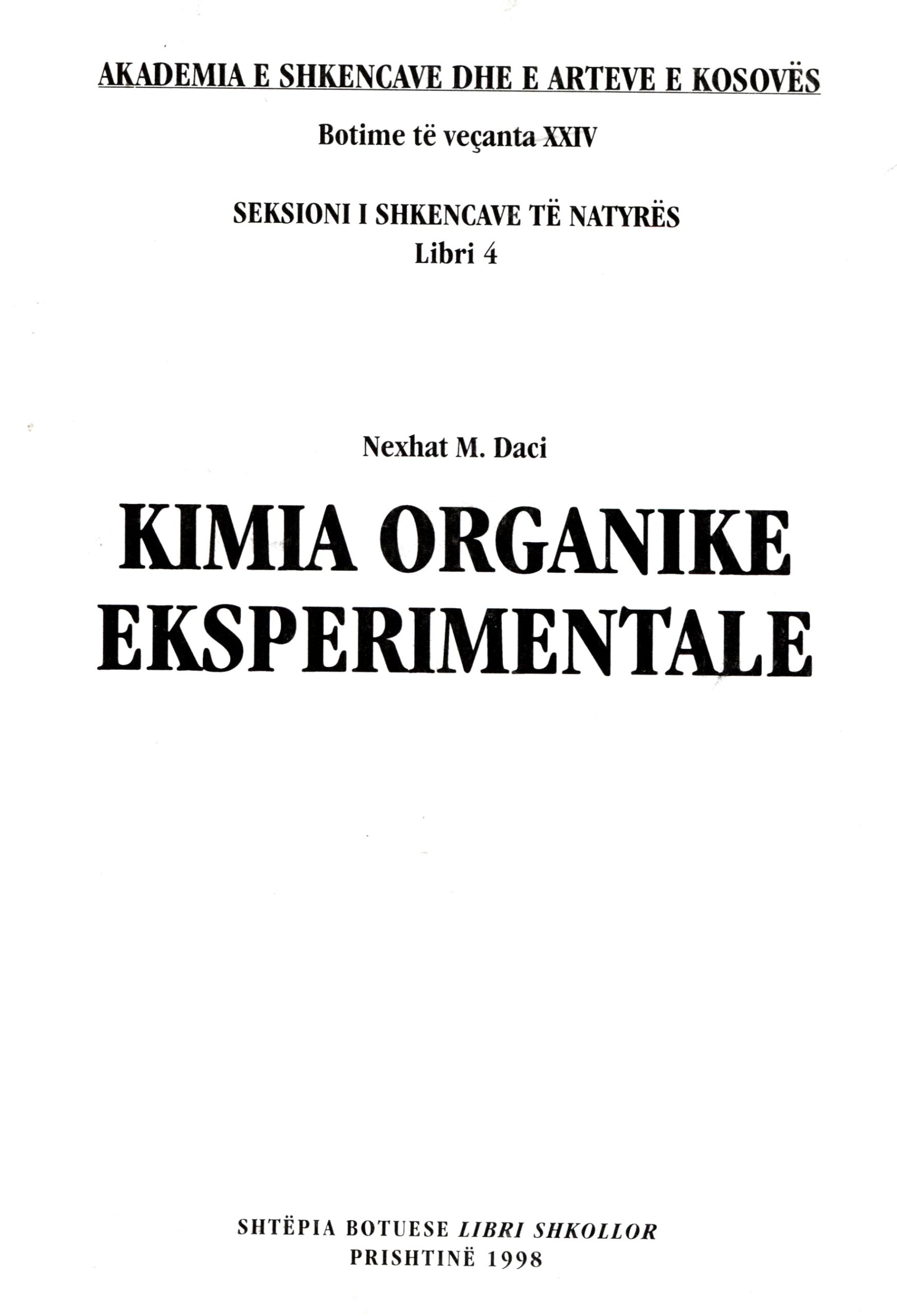 kimia-organike-eksperimentale-akademia-e-shkencave-dhe-e-arteve-e-kosov-s