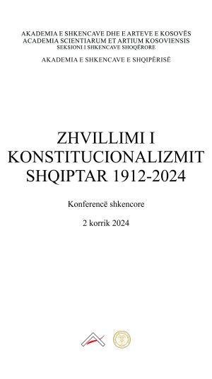 19_Kopertina_Zhvillimi i konstitucionalizmit shqiptar 1912-2024