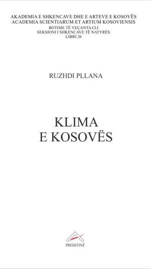 2015_Kopertina_Klima e Kosovës_Ruzhdi Pllana