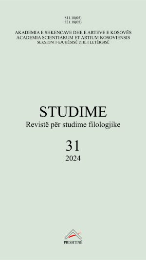 Kopertina_Studime 31